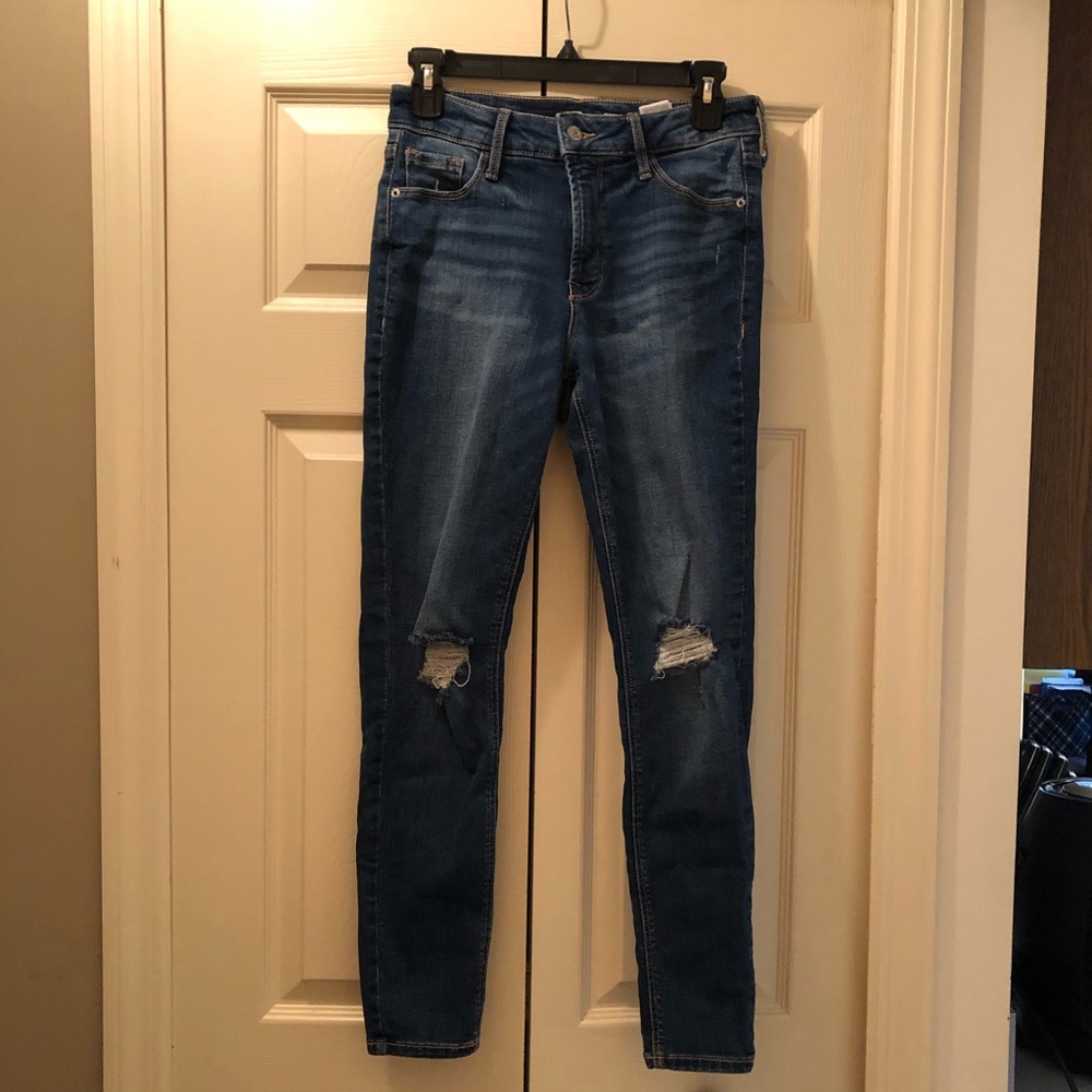 *3/$25* EUC Old Navy Rockstar super skinny high rise jeans